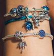 pandora bracciale mare